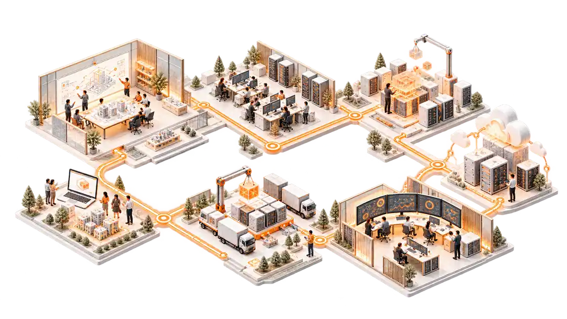 项目团队从需求到建设与运行的服务场景